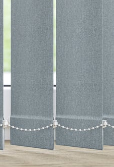 Anthology (Blackout), Denim - Vertical Blind Slats